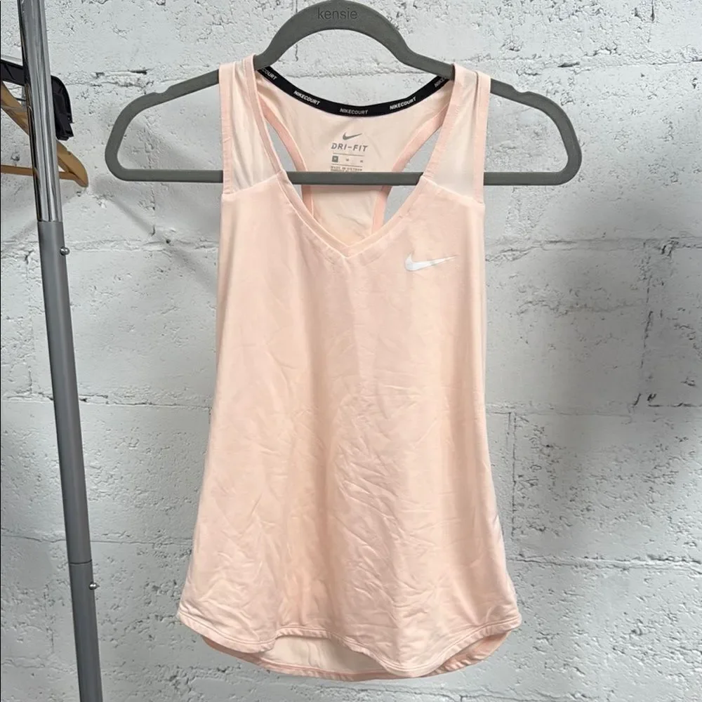 Nike Light Peach Athletic Tank Top - Sleeveless Dri Fit - Never Worn - Medium